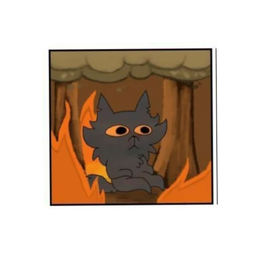 Эмодзи Cats warriors