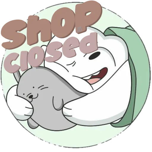 Эмодзи white bear