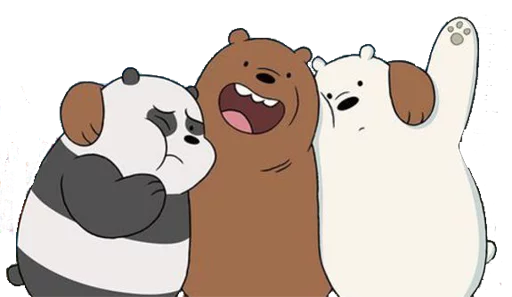 Эмодзи WeBareBears