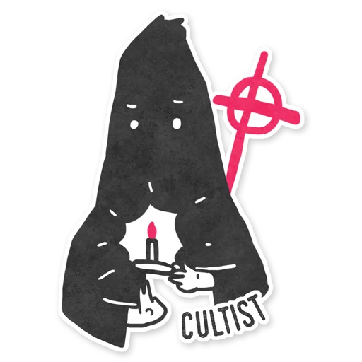 Эмодзи werewolf game cards