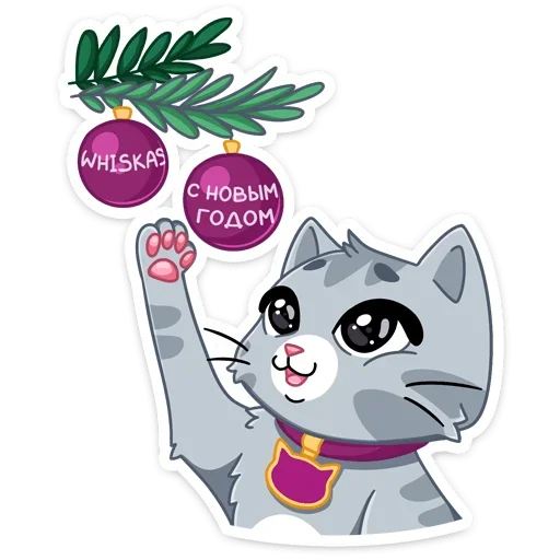 Эмодзи Табби - Whiskas®