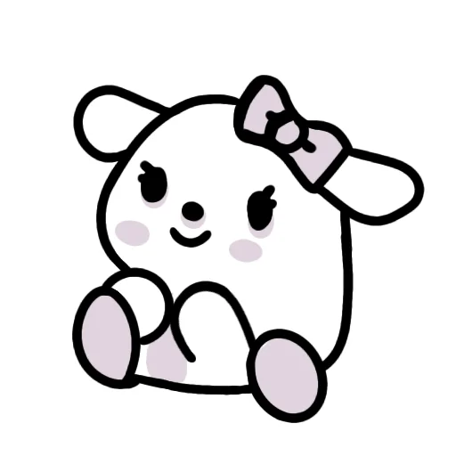 Эмодзи White: Kitty