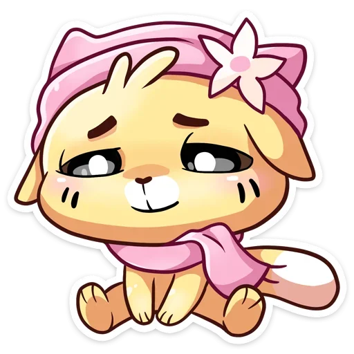 Эмодзи Зимние Бисквит и Ванилька Без Текста