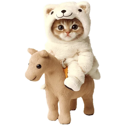 Эмодзи Зимние котики