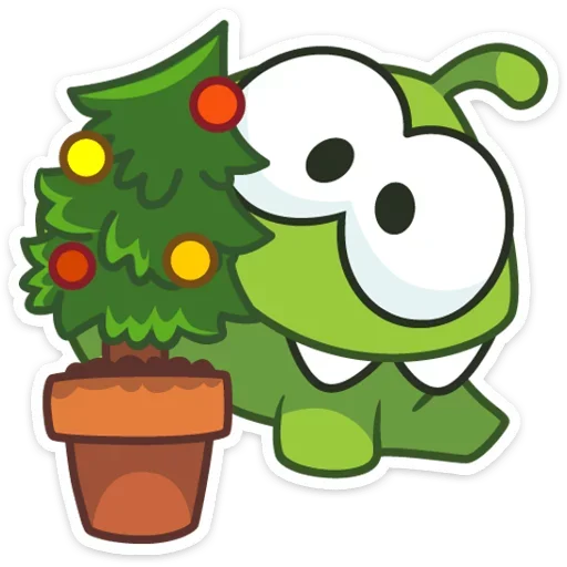 Эмодзи Зимний Ам Ням