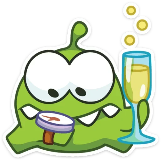 Эмодзи Зимний Ам Ням