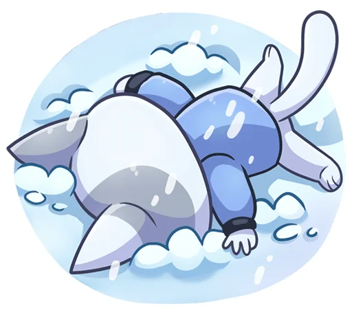 Эмодзи зимние бисквит и ванилька