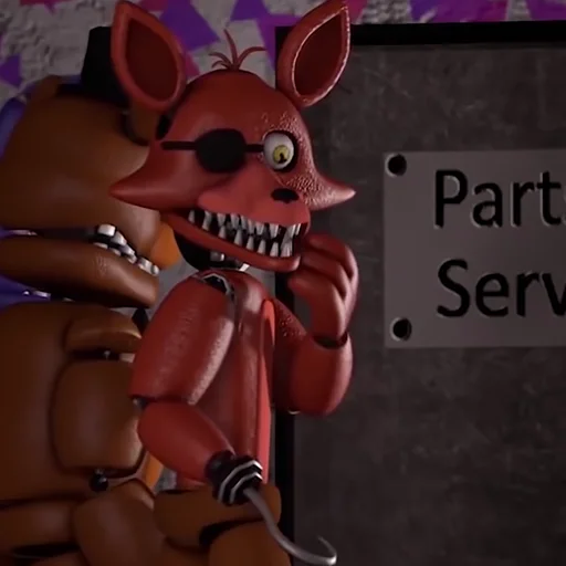 Эмодзи Unwithered/Withered Foxy