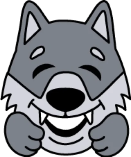 Эмодзи Волк
