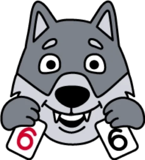 Эмодзи Волк