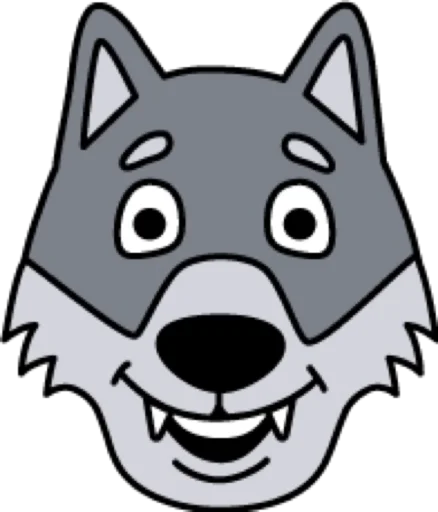 Эмодзи Волк