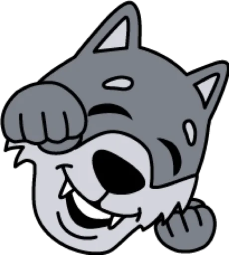 Эмодзи Волк