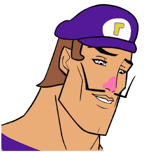 Эмодзи Waluigi