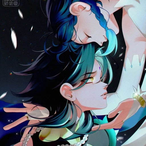 Эмодзи Xiao and Venti