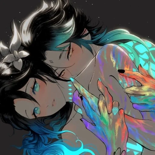 Эмодзи Xiao and Venti