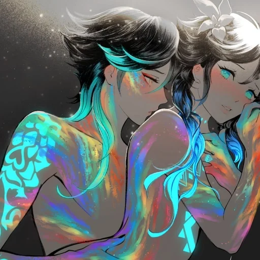 Эмодзи Xiao and Venti