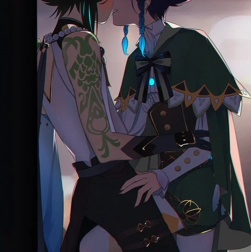 Эмодзи Xiao and Venti