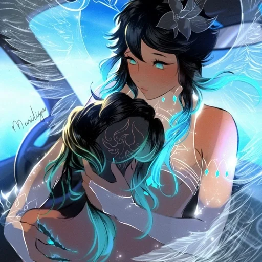 Эмодзи Xiao and Venti