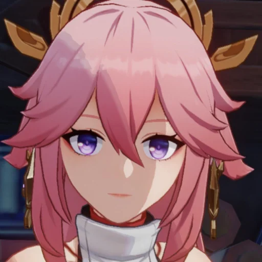 Эмодзи Yae Miko