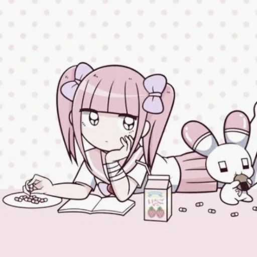 Эмодзи Menhera Chan