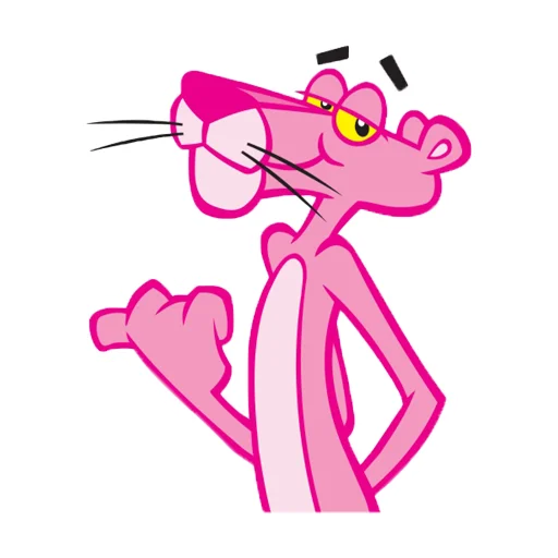 Эмодзи Pink Panther
