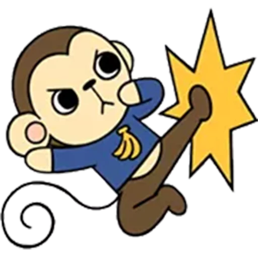 Эмодзи yaya_monkey