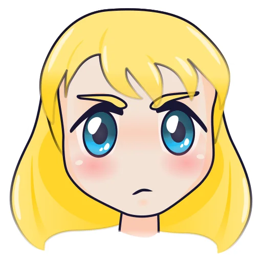 Эмодзи YellowHairGirl