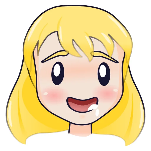 Эмодзи YellowHairGirl