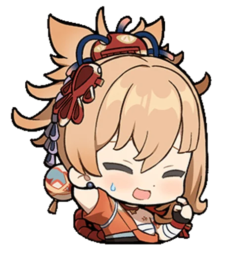 Эмодзи yoimiya is my wife