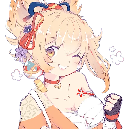 Эмодзи yoimiya is my wife