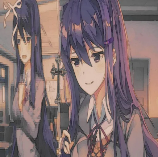 Эмодзи Yuri DDLC