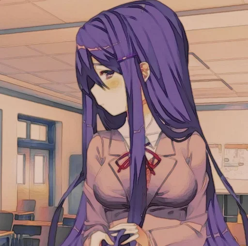 Эмодзи Yuri DDLC