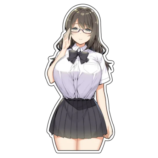 Эмодзи Зажиточные школьницы