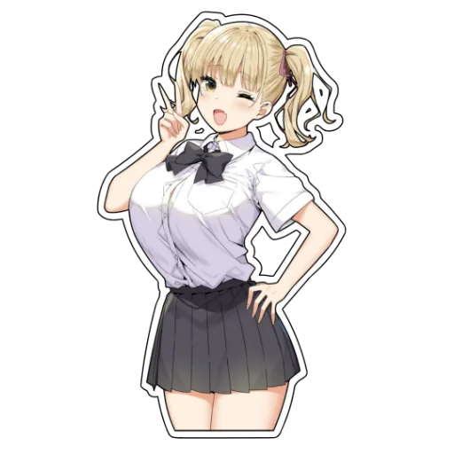 Эмодзи Зажиточные школьницы