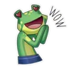 Эмодзи Жаб в штанах