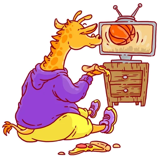 Эмодзи Giraffe-baller