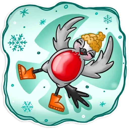 Эмодзи Зимняя Парочка