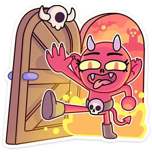 Эмодзи Злыдница