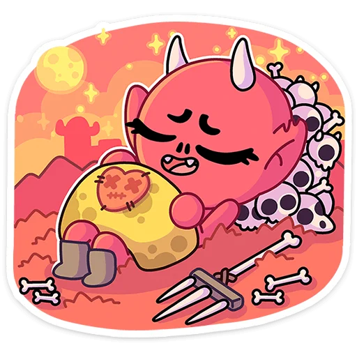 Эмодзи Злыдница