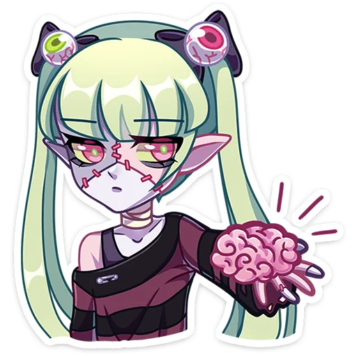 Эмодзи Зомбяка