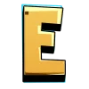 Эмодзи Желтый шрифт