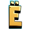 Эмодзи Желтый шрифт