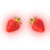 Эмодзи Strawberry pink