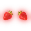 Эмодзи Strawberry pink
