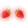 Эмодзи Strawberry pink
