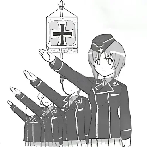 Эмодзи Girls und Panzer