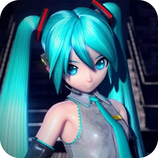 Эмодзи Hatsune Miku