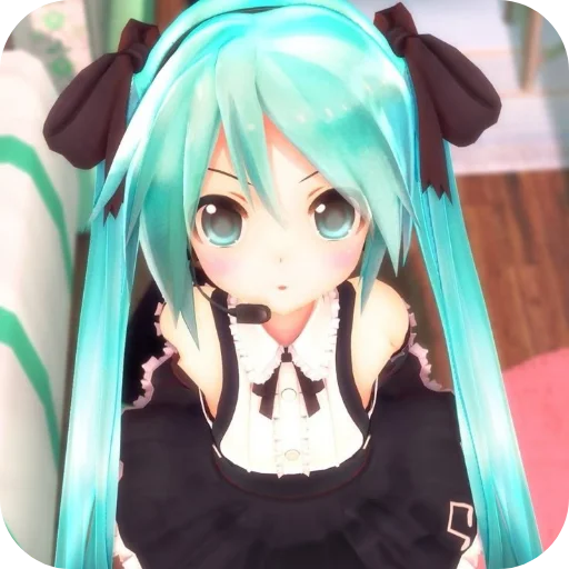 Эмодзи Hatsune Miku