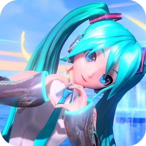 Эмодзи Hatsune Miku