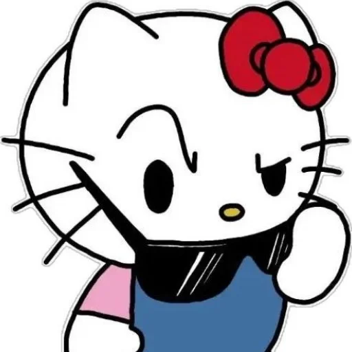 Эмодзи Hello Kitty